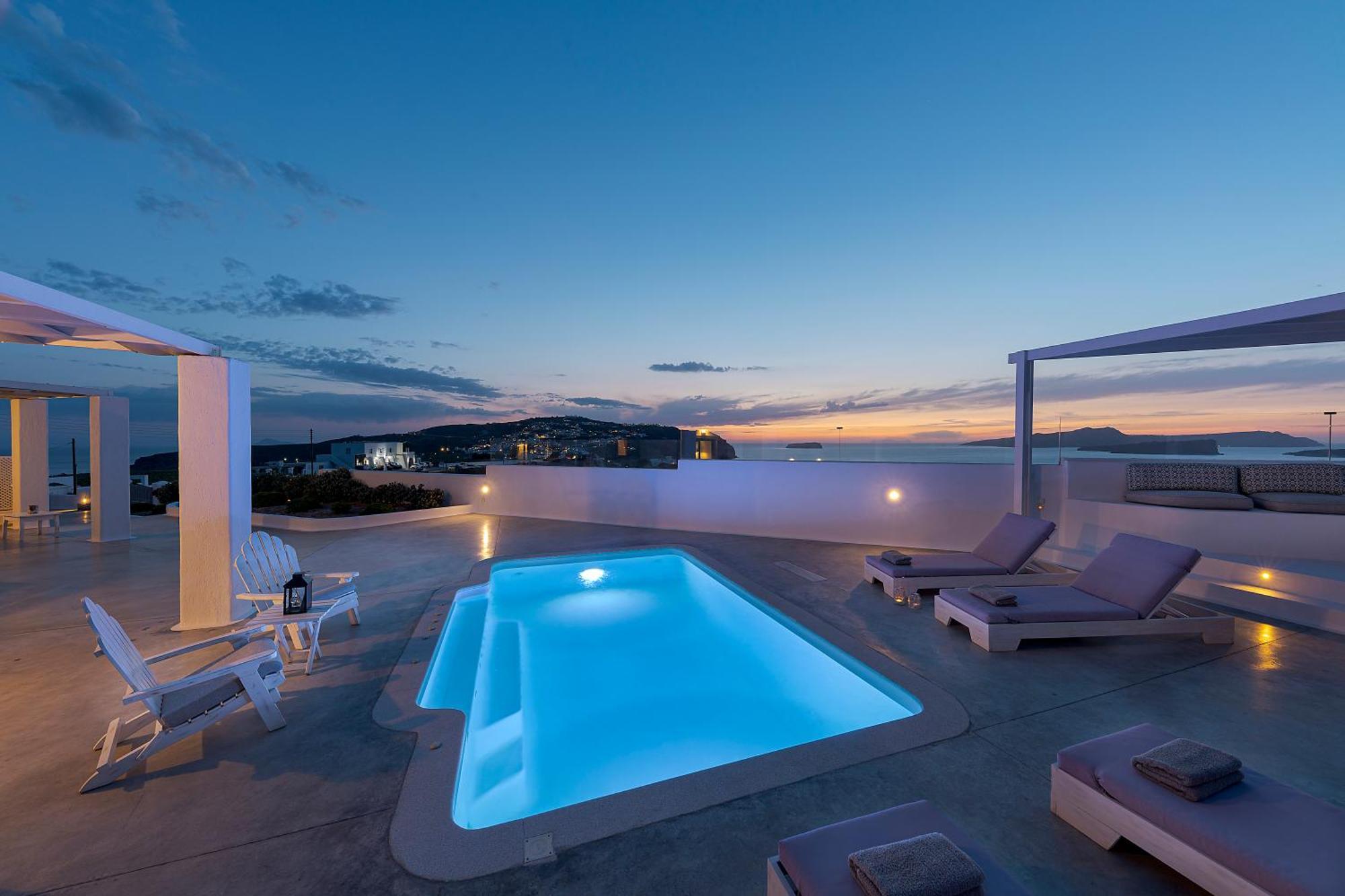 Hemera Holiday Home villa in Santorini Akrotírion Exterior foto